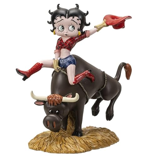 Betty Boop Bull Riding Figurine