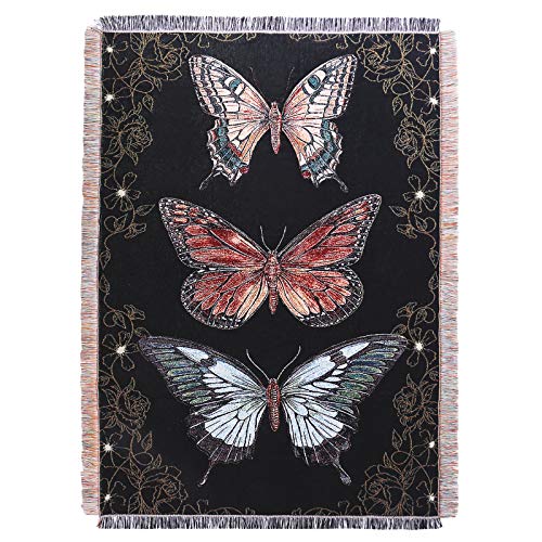 Big Woven Butterfly Blanket