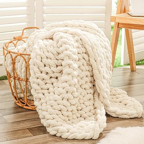 Adyrescia Chunky Knit Blanket Throw