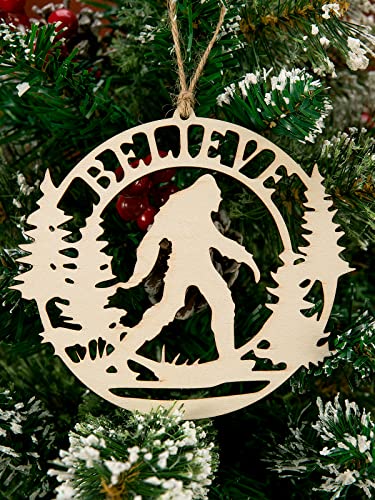 Bigfoot Christmas Tree Ornament