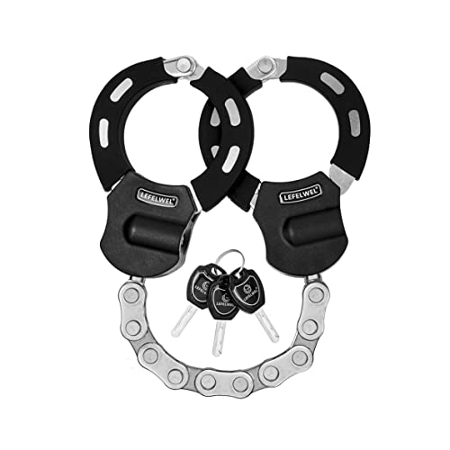 Bike Chain Lock for Electric Scooter Anti Theft with Key