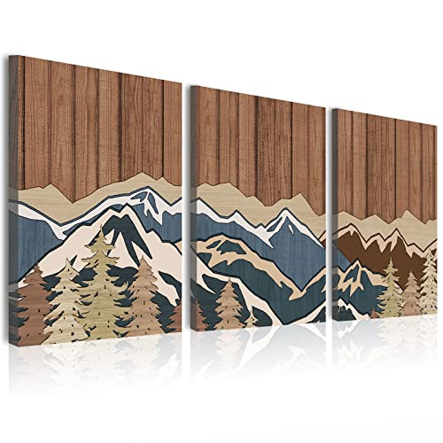 BINCUE Mountain Canvas Wall Art - Elegant and Unique Decor
