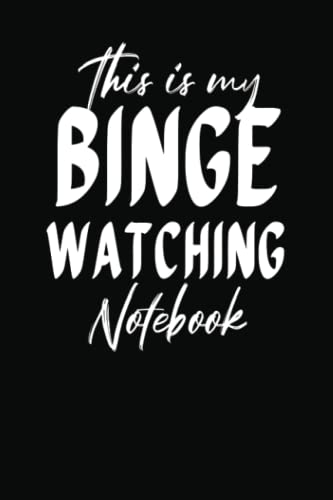 Binge Watching Notebook TV Show Tracker
