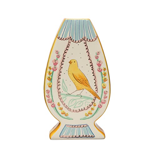 Bird Designs Ceramic Vase