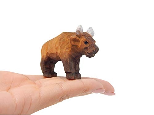 Bison Buffalo Figurine Statue