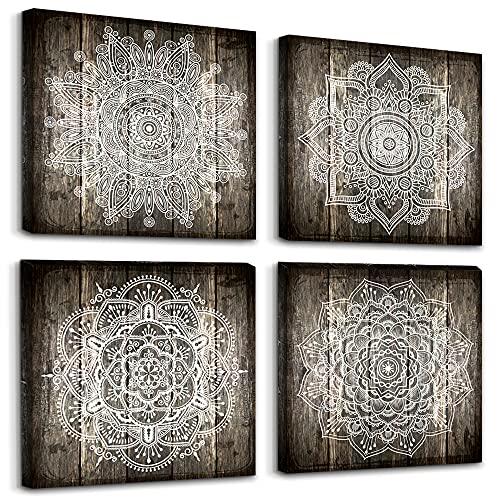 Black and White Abstract Canvas Wall Art