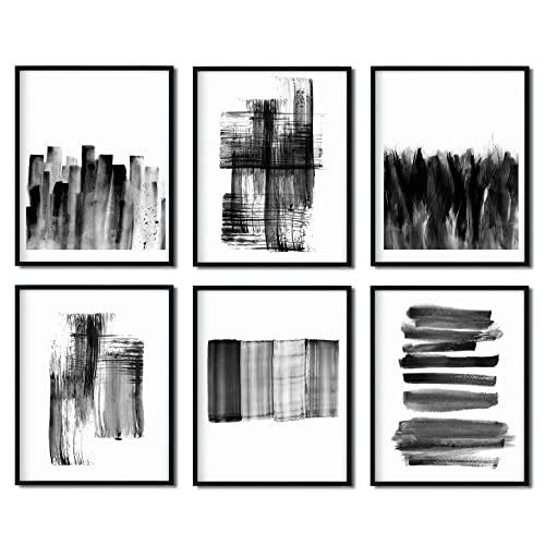 Black and White Wall Art - Prints Abstract Wall Art Pictures for Office Decoration