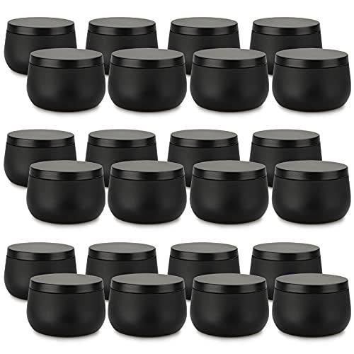 AMOTIE 12-Pack of 8 OZ Candle Jars with Lids, Glass Candle Jars for Candle  Making and Candle DIY, Empty Candle Container Tins, Food-Grade Material