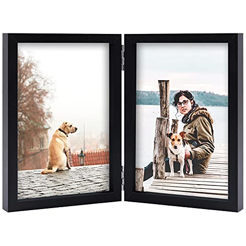 Black Double Picture Frame