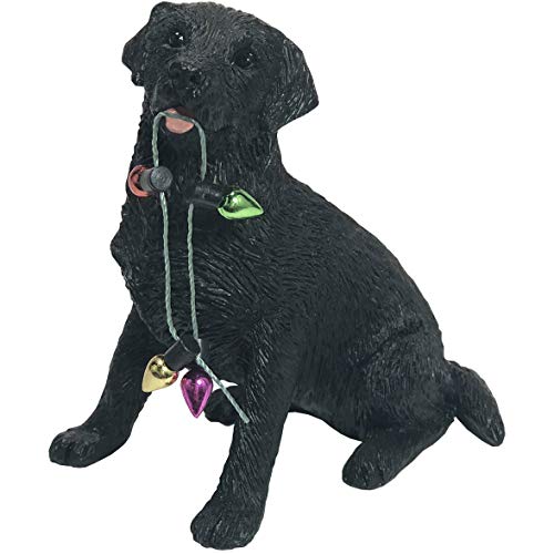 Black Labrador Retriever Christmas Ornament