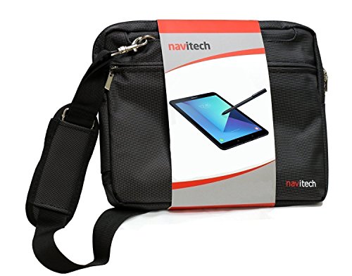 Black Sleek Water Resistant Shock Absorbent Carry Bag for Fire HD 10 Tablet