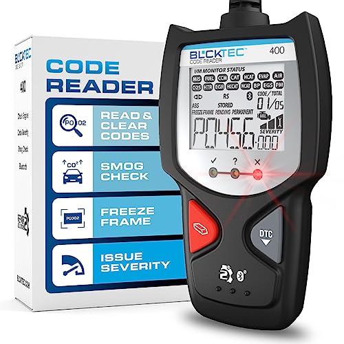 BLCKTEC 400 OBD2 Scanner Tool - Car Diagnostic Scanner for All Cars