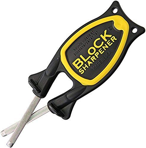 Block's Handheld Knife Sharpener with Non-Slip Grip