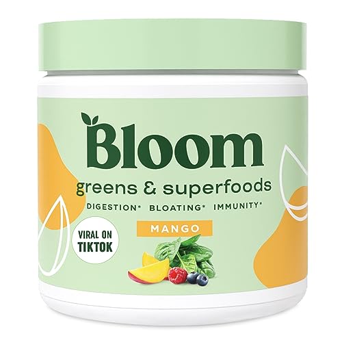 Bloom Nutrition Super Greens Powder - Delicious & Nutritious Gut Health Support