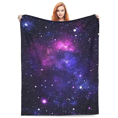 BLUBLU Galaxy Flannel Fleece Bed Blanket