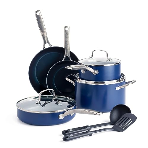 Blue Diamond Ceramic Nonstick Cookware Set