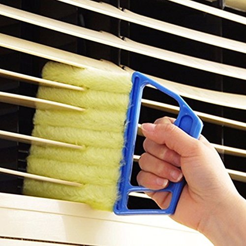 Blue Mini Blinds Cleaner with Microfiber Sleeves