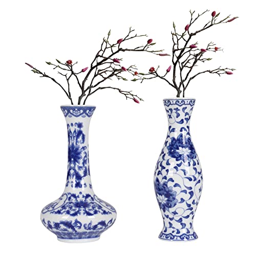 Blue & White Porcelain Vases