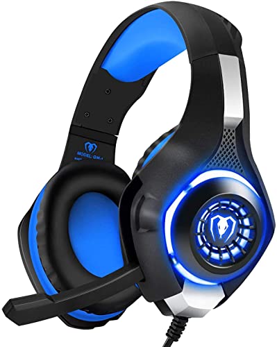 BlueFire PS4 Gaming Headset with Mic and LED Lights