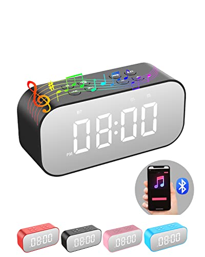 Bluetooth Alarm Clock with Speaker