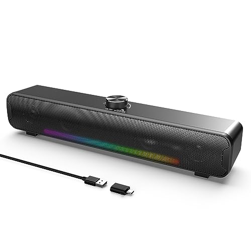 Bluetooth RGB Laptop Sound Bar