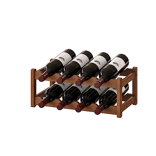 BMOSU Bamboo Wine Rack