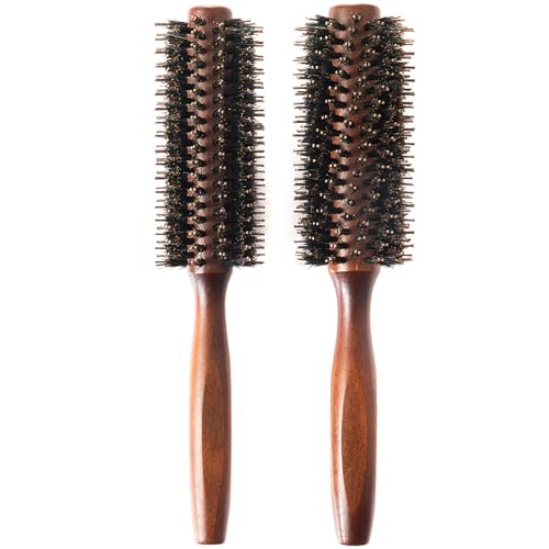 Boar Bristle Round Hair Brush Set