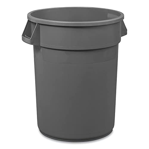 Boardwalk Waste Receptacle - 32 gal Gray