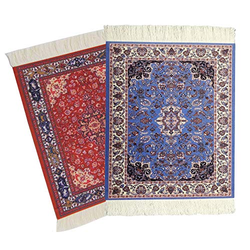 Bohemian Carpet Mouse Pad: Stylish and Functional Workspace Addition