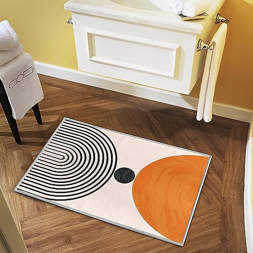 Boho Abstract Non-Slip Soft Doormat