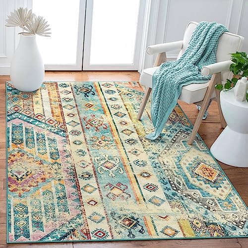 Boho Tribal Washable Rug