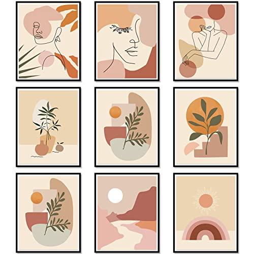 Boho Wall Decor Minimalist Prints