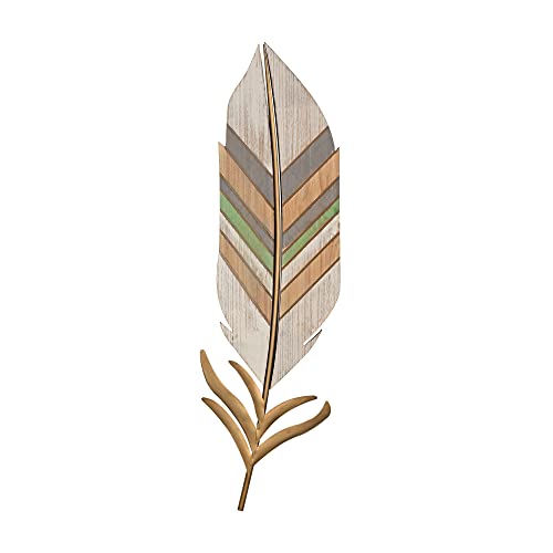 Boho Wall Feather Decor by Stratton Home