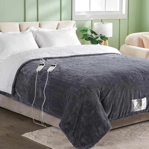 BOMOVA Heated Blanket King Size