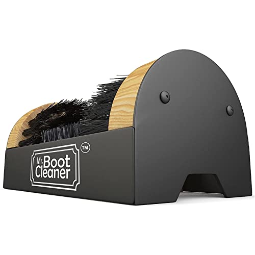 Boot Brush Outdoor Floor Mount