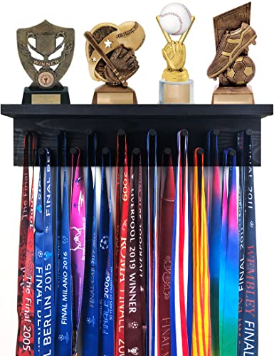 BooYeeXY Trophy Medal Holder Display - Perfect Shelf for Displaying Your Awards