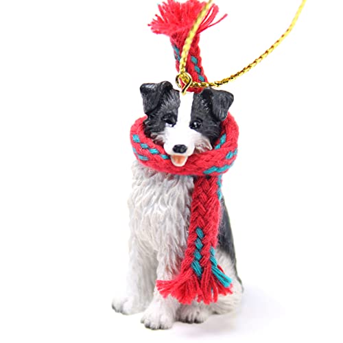 Border Collie Christmas Ornament - Delightful!