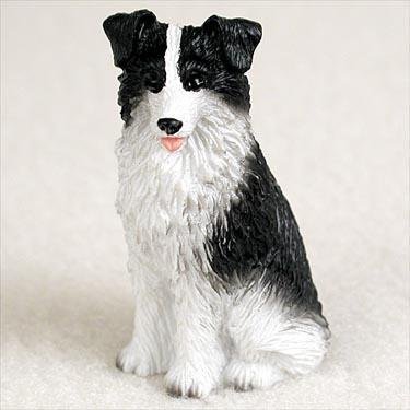 Border Collie Miniature Dog Figurine