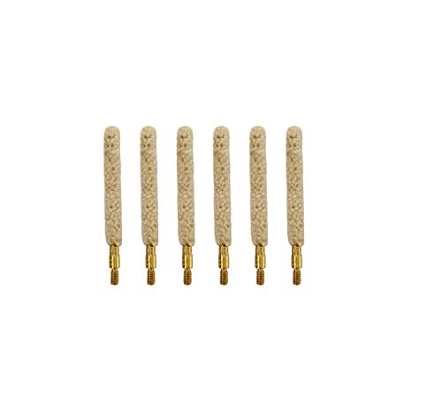 Bore Baby .22 Cal Bore Mop Gun Cleaning Brush for 22lr Rifle Pistol Handgun Cleaning (6 Pieces)