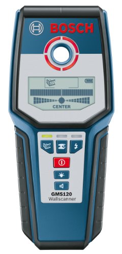 Bosch GMS120 Multi-Scanner with Wood, Metal, and Wiring Detection