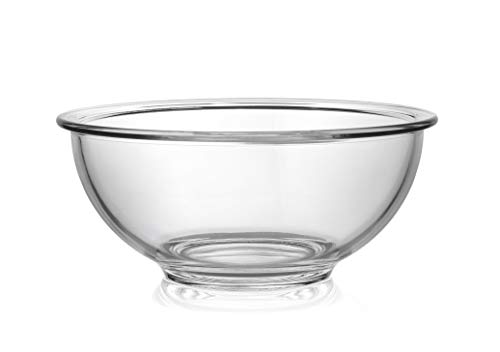 Bovado Glass Bowl for Storage, Mixing, Serving