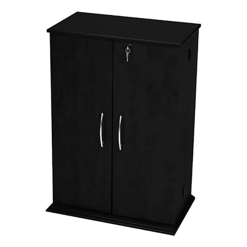 BOWERY HILL Media Storage Cabinet in Black