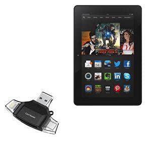 BoxWave Smart Gadget SD Card Reader - Jet Black