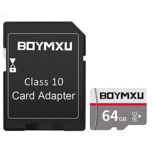 BOYMXU TF Card 64GB with Adapter