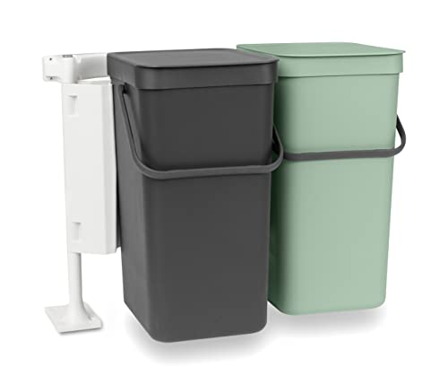 Brabantia Sort & Go Built-in Cupboard Recycling Cans