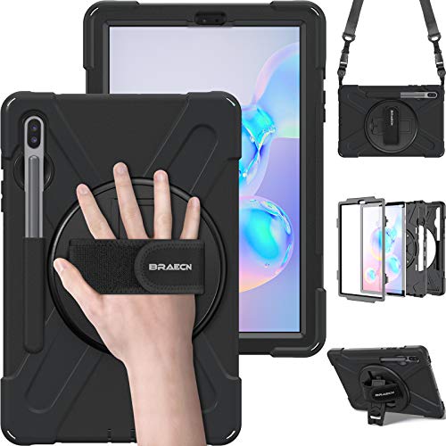 BRAECN Galaxy Tab S6 Case - Heavy-Duty Shockproof Protection for Samsung Galaxy Tab S6 10.5 Inch