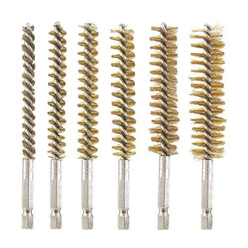 Brass Bore Brushes for Power Drill