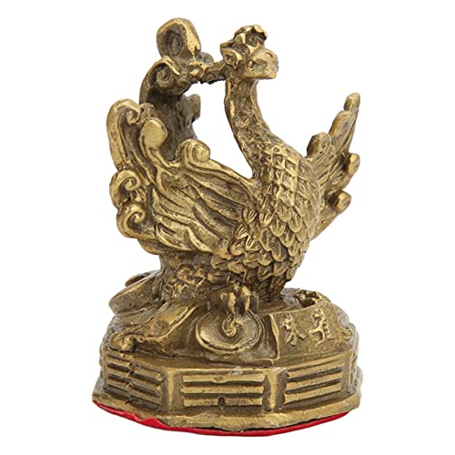 Brass Feng Shui Statue Chinese Phoenix Statue