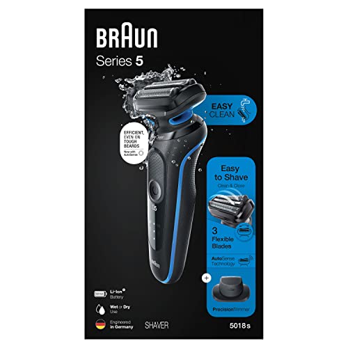 Braun Series 5 Men's Electric Shaver with Precision Trimmer