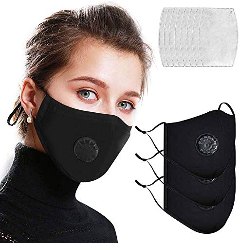 Breathable and Adjustable Mouth Cover with Carbon Filters